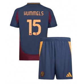 AS Roma Mats Hummels #15 Dětské Alternativní dres komplet 2024-25 Krátký Rukáv (+ trenýrky)